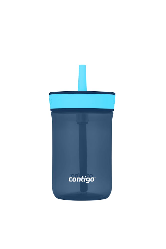Kids’ Leighton Straw Tumbler with Spill-Proof Leak-Proof Lid, 14oz L6