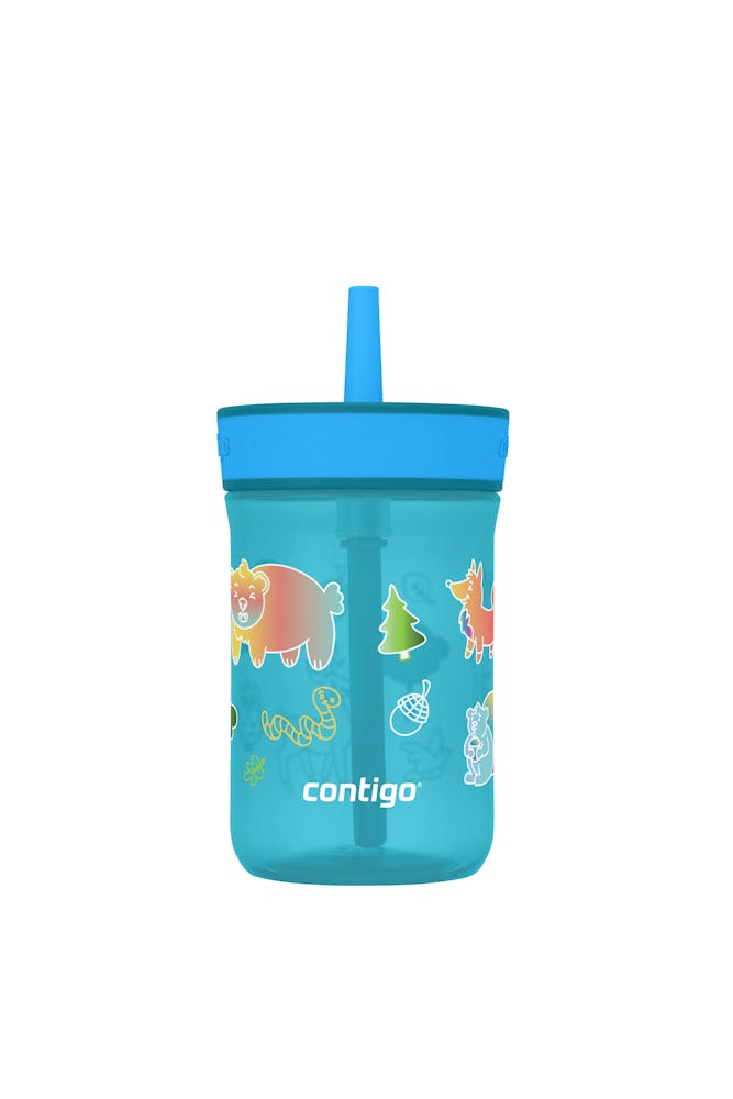 Kids’ Leighton Straw Tumbler with Spill-Proof Leak-Proof Lid, 14oz L6