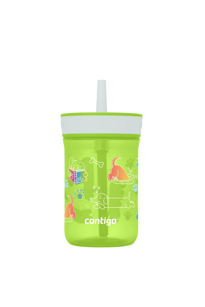 Kids’ Leighton Straw Tumbler with Spill-Proof Leak-Proof Lid, 14oz L6